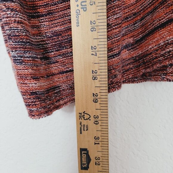J. Jill Pure Jill Sz Large Petite Sweater Space Dyed Oversized Cotton Mature EUC - Picture 8 of 8